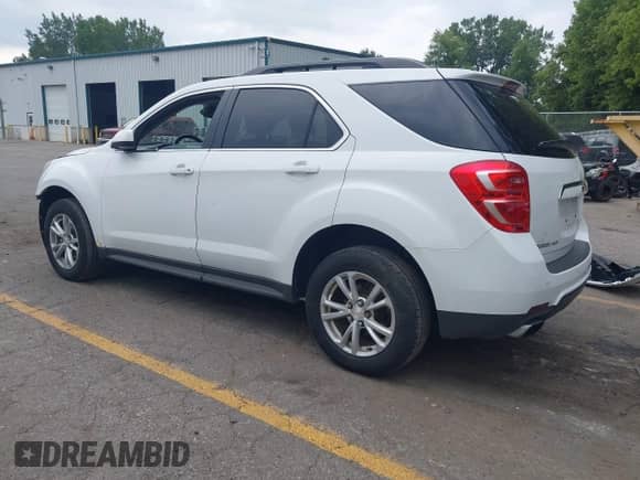 2017 Chevrolet Equinox LT with VIN 2GNFLFE37H6120282, listed as a IAAI auction lot 42883472 with 153,551 mi miles and . Bid and sale history available at DreamBid. Image 3.