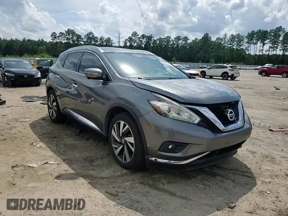 2015 Nissan Murano Platinum with VIN 5N1AZ2MH0FN266034, listed as a Copart auction lot 66645145 with 119,223 mi miles and Salvage title. Bid and sale history available at DreamBid. Image 15.