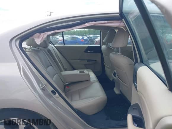 2016 Honda Accord EX-L with VIN 1HGCR2F80GA136436, listed as a IAAI auction lot 43170618 with 83,016 mi miles and . Bid and sale history available at DreamBid. Image 8.