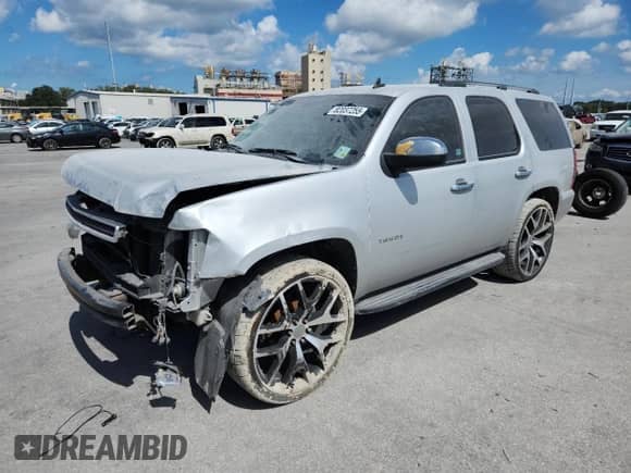 2010 Chevrolet Tahoe LS with VIN 1GNMCAE39AR221943, listed as a Copart auction lot 82037255 with Not provided miles and Salvage title. Bid and sale history available at DreamBid. Image 1.