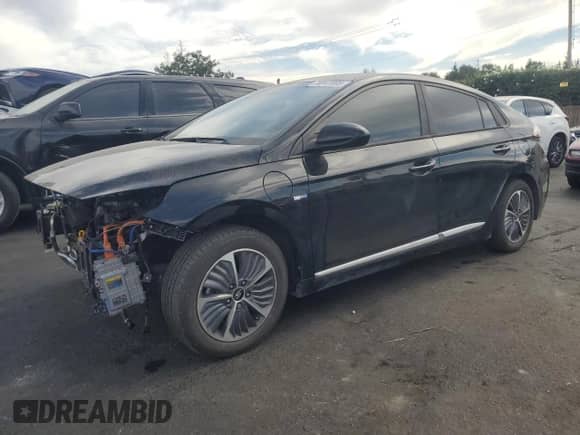 2020 Hyundai Ioniq SE with VIN KMHC65LD4LU204705, listed as a Copart auction lot 70047905 with 114,541 mi miles and Salvage title. Bid and sale history available at DreamBid. Image 1.