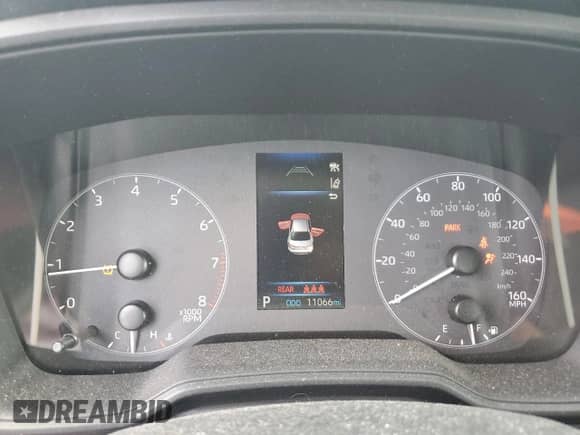 2024 Toyota Corolla LE with VIN 5YFB4MDE1RP203122, listed as a Copart auction lot 80075195 with 11,066 mi miles and Salvage title. Bid and sale history available at DreamBid. Image 9.