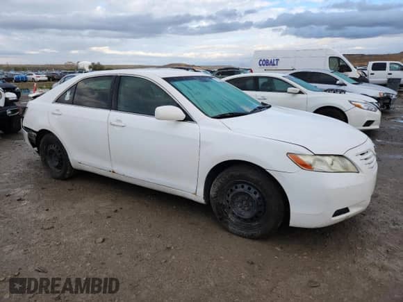 2007 Toyota Camry CE z VIN JTNBE46K373081977, wystawiony jako Copart lot #85546205 z przebiegiem 195 993 mil mil oraz Szkoda całkowita • Salvage title. Historia ofert i sprzedaży dostępna na DreamBid. Obrazek 4.