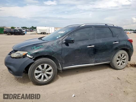 2012 Nissan Murano S с VIN JN8AZ1MW4CW217281, выставлен на аукционе Copart как лот 65241795 с пробегом 152 543 миль миль и Списание • Salvage title. История ставок и продаж доступна на DreamBid. Изображение 1.