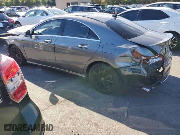 2014 Mercedes-Benz CLA 250 with VIN WDDSJ4GB9EN143100, listed as a Copart auction lot 86884595 with 78,003 mi miles and Salvage title. Bid and sale history available at DreamBid. Image 2.