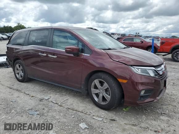 2020 Honda Odyssey EX-L с VIN 5FNRL6H7XLB025741, выставлен на аукционе Copart как лот 64647335 с пробегом 101 152 миль миль и Списание • Salvage title. История ставок и продаж доступна на DreamBid. Изображение 4.