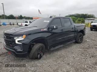 2024 Chevrolet Silverado 1500 LT Trail Boss с VIN 3GCUDFED1RG136232, выставлен на аукционе Copart как лот 67183085 с пробегом 45 067 миль миль и Списание • Salvage title. История ставок и продаж доступна на DreamBid. Изображение 1.