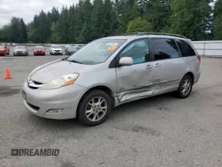 2006 Toyota Sienna XLE z VIN 5TDBA22C06S075554, wystawiony jako Copart lot #69133605 z przebiegiem 188 185 mil mil oraz Szkoda całkowita • Salvage title. Historia ofert i sprzedaży dostępna na DreamBid. Obrazek 1.