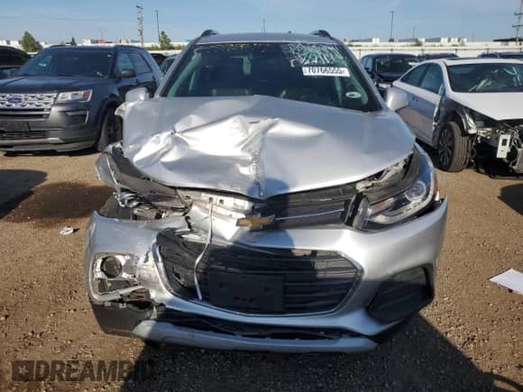 2019 Chevrolet Trax LT with VIN KL7CJLSB8KB868066, listed as a Copart auction lot 70766555 with 91,397 mi miles and Salvage title. Bid and sale history available at DreamBid. Image 5.