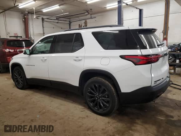 2024 Chevrolet Traverse with VIN 1GNETYKW3RJ133301, listed as a Copart auction lot 83842444 with 14,963 mi miles and Salvage title. Bid and sale history available at DreamBid. Image 2.