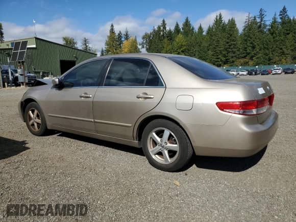 2004 Honda Accord EX with VIN 1HGCM56634A011599, listed as a Copart auction lot 83856555 with 189,543 mi miles and Salvage title. Bid and sale history available at DreamBid. Image 2.