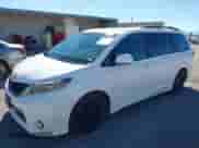 2017 Toyota Sienna SE with VIN 5TDXZ3DC8HS783989, listed as a IAAI auction lot 43501285 with 202,758 mi miles and . Bid and sale history available at DreamBid. Image 2.