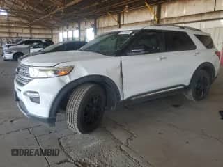 2020 Ford Explorer Limited z VIN 1FMSK7FHXLGA28873, wystawiony jako Copart lot #81441645 z przebiegiem 52 148 mil mil oraz Czysty tytuł • Clean title. Historia ofert i sprzedaży dostępna na DreamBid. Obrazek 1.
