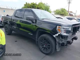 2022 GMC Sierra 1500 Elevation with VIN 3GTP9CEKXNG102456, listed as a IAAI auction lot 42269504 with 36,341 mi miles and . Bid and sale history available at DreamBid. Image 1.
