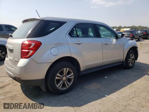 2016 Chevrolet Equinox LS с VIN 2GNALBEK5G1136437, выставлен на аукционе Copart как лот 80949305 с пробегом Не указан миль и Списание • Salvage title. История ставок и продаж доступна на DreamBid. Изображение 3.