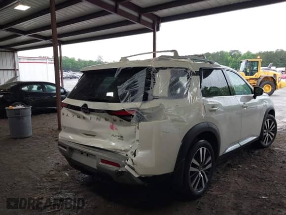 2024 Nissan Pathfinder Platinum с VIN 5N1DR3DK0RC269451, выставлен на аукционе IAAI как лот 42244332 с пробегом 38 396 миль миль и . История ставок и продаж доступна на DreamBid. Изображение 6.