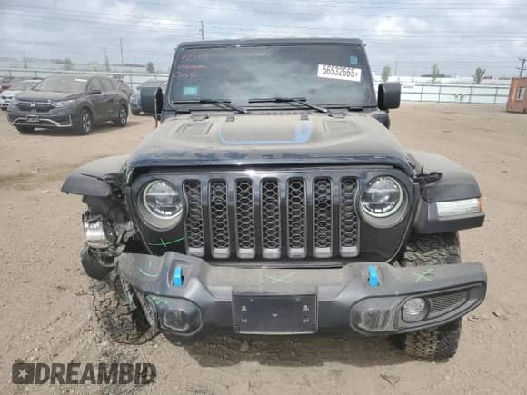 2022 Jeep Wrangler Unlimited Rubicon с VIN 1C4JJXR63NW177826, выставлен на аукционе Copart как лот 56532665 с пробегом 24 652 миль миль и Списание • Salvage title. История ставок и продаж доступна на DreamBid. Изображение 5.