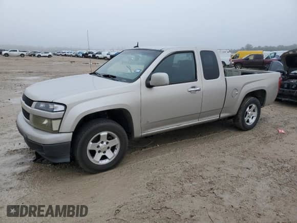 2009 Chevrolet Colorado Work Truck with VIN 1GCCS199298135378, listed as a Copart auction lot 46033855 with 340,287 mi miles and Salvage title. Bid and sale history available at DreamBid. Image 1.