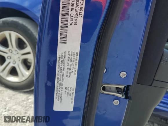 2022 Dodge Charger SXT с VIN 2C3CDXBG3NH231499, выставлен на аукционе Copart как лот 66718545 с пробегом 23 434 миль миль и На запчасти • Non repairable. История ставок и продаж доступна на DreamBid. Изображение 12.