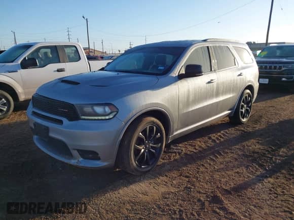 2020 Dodge Durango GT Plus with VIN 1C4RDHDG3LC381119, listed as a IAAI auction lot 41669716 with 55,207 mi miles and . Bid and sale history available at DreamBid. Image 2.