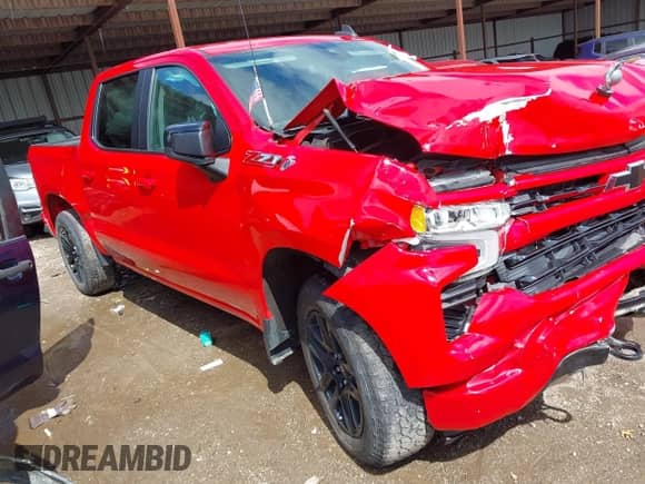 2023 Chevrolet Silverado 1500 RST with VIN 2GCUDEED8P1104118, listed as a IAAI auction lot 42217447 with 39,781 mi miles and . Bid and sale history available at DreamBid. Image 1.