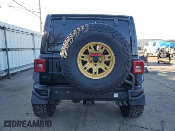 2023 Jeep Wrangler Rubicon 392 with VIN 1C4JJXSJ3PW694447, listed as a Copart auction lot 49426255 with 22,709 mi miles and Salvage title. Bid and sale history available at DreamBid. Image 6.