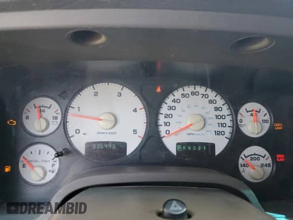 2004 Dodge 3500 SLT с VIN 3D7LU38C14G222765, выставлен на аукционе Copart как лот 64047955 с пробегом 336 993 миль миль и Списание • Salvage title. История ставок и продаж доступна на DreamBid. Изображение 9.