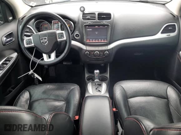 2014 Dodge Journey R/T z VIN 3C4PDCEG7ET227013, wystawiony jako Copart lot #55409384 z przebiegiem 121 859 mil mil oraz Szkoda całkowita • Salvage title. Historia ofert i sprzedaży dostępna na DreamBid. Obrazek 8.