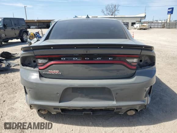 2023 Dodge Charger SRT Hellcat Redeye Widebody with VIN 2C3CDXL9XPH557898, listed as a Copart auction lot 47227935 with Not provided miles and Salvage title. Bid and sale history available at DreamBid. Image 6.