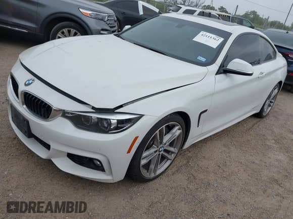 2018 BMW 4 Series 430i с VIN WBA4W3C58JAC97393, выставлен на аукционе IAAI как лот 42111362 с пробегом 88 205 миль миль и . История ставок и продаж доступна на DreamBid. Изображение 2.