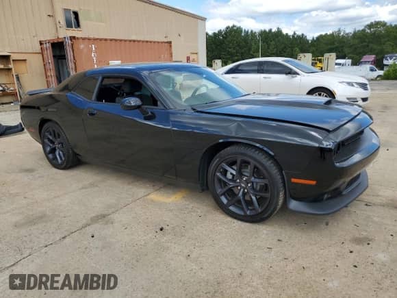 2023 Dodge Challenger R/T with VIN 2C3CDZBT8PH655109, listed as a Copart auction lot 71669295 with Not provided miles and Salvage title. Bid and sale history available at DreamBid. Image 4.