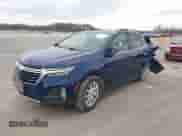 2022 Chevrolet Equinox LT with VIN 3GNAXKEV9NL297044, listed as a IAAI auction lot 41705155 with Not provided miles and . Bid and sale history available at DreamBid. Image 2.