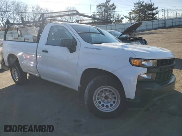 2019 Chevrolet Silverado 1500 Work Truck с VIN 3GCNYAEF5KG270180, выставлен на аукционе Copart как лот 45379645 с пробегом 55 459 миль миль и Списание • Salvage title. История ставок и продаж доступна на DreamBid. Изображение 4.