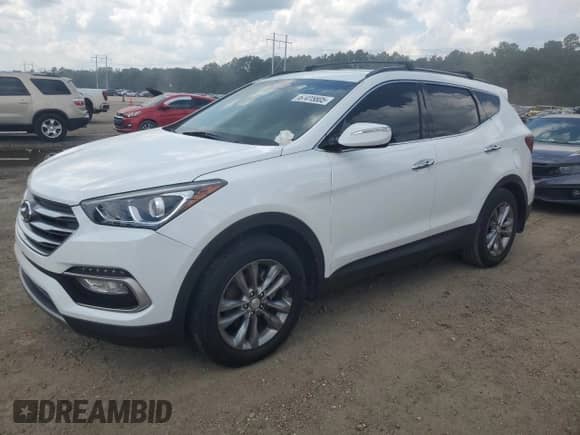 2017 Hyundai Santa Fe 2.0T with VIN 5NMZU4LA6HH044667, listed as a Copart auction lot 67415805 with 93,838 mi miles and Salvage title. Bid and sale history available at DreamBid. Image 1.