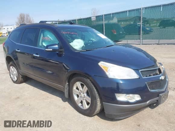 2012 Chevrolet Traverse 1LT с VIN 1GNKVGED5CJ193007, выставлен на аукционе IAAI как лот 42271550 с пробегом Не указан миль и . История ставок и продаж доступна на DreamBid. Изображение 1.