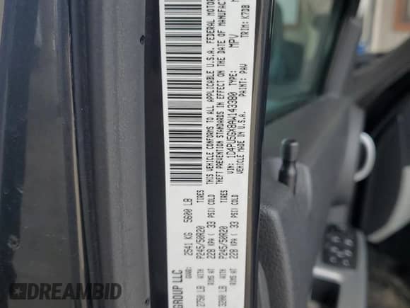 2010 Dodge Nitro with VIN 1D4PU5GX8AW143380, listed as a Copart auction lot 55605445 with 165,639 mi miles and Salvage title. Bid and sale history available at DreamBid. Image 13.