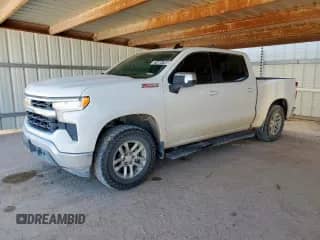 2022 Chevrolet Silverado 1500 LT with VIN 3GCUDDED5NG505317, listed as a Copart auction lot 71464705 with 57,428 mi miles and Clean title. Bid and sale history available at DreamBid. Image 1.