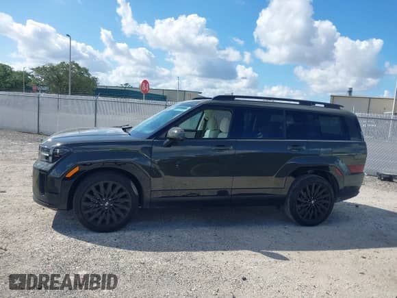 2025 Hyundai Santa Fe Calligraphy z VIN 5NMP54GL5SH093107, wystawiony jako IAAI lot #42263517 z przebiegiem 2 158 mil mil oraz . Historia ofert i sprzedaży dostępna na DreamBid. Obrazek 14.