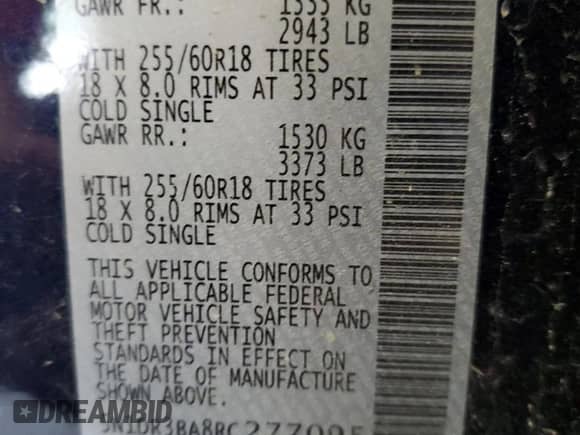 2024 Nissan Pathfinder SV with VIN 5N1DR3BA8RC277095, listed as a Copart auction lot 65953815 with 40,972 mi miles and Clean title. Bid and sale history available at DreamBid. Image 14.