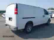 2024 Chevrolet Express Cargo with VIN 1GCWGAFP2R1279801, listed as a IAAI auction lot 42235836 with 11,611 mi miles and . Bid and sale history available at DreamBid. Image 4.