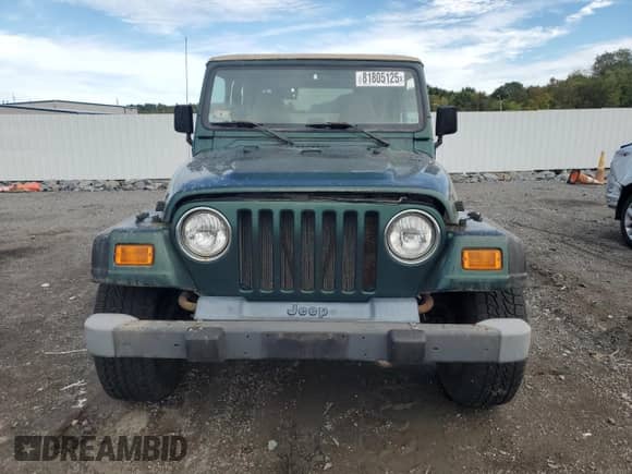 2000 Jeep Wrangler SE with VIN 1J4FA29P8YP735101, listed as a Copart auction lot 81805125 with Not provided miles and Clean title. Bid and sale history available at DreamBid. Image 5.