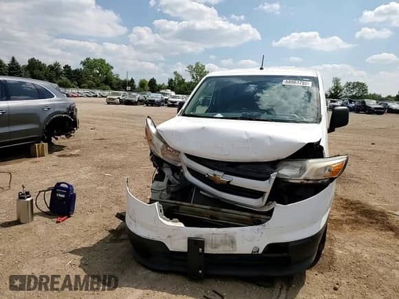 2015 Chevrolet City Express Cargo LS с VIN 3N63M0YN5FK712407, выставлен на аукционе Copart как лот 68963755 с пробегом 244 249 миль миль и Списание • Salvage title. История ставок и продаж доступна на DreamBid. Изображение 13.