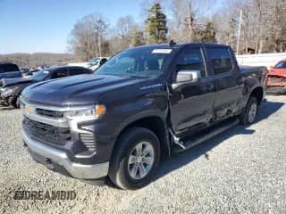 2022 Chevrolet Silverado 1500 LT z VIN 3GCPDDEKXNG638375, wystawiony jako Copart lot #86285394 z przebiegiem 59 523 mil mil oraz Szkoda całkowita • Salvage title. Historia ofert i sprzedaży dostępna na DreamBid. Obrazek 1.