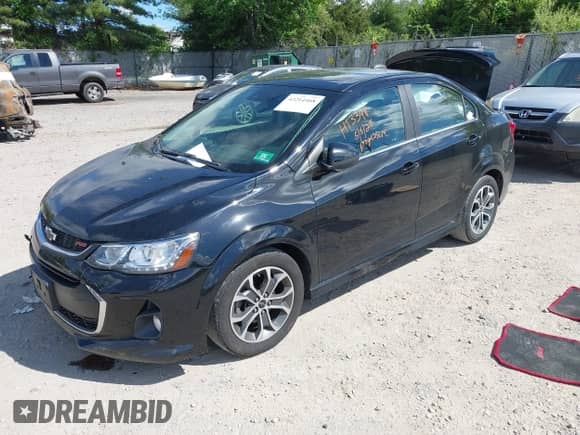 2019 Chevrolet Sonic LT with VIN 1G1JD5SB3K4108587, listed as a IAAI auction lot 42214468 with 122,678 mi miles and . Bid and sale history available at DreamBid. Image 17.