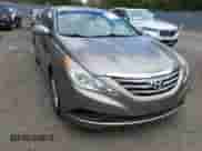 2014 Hyundai Sonata GLS z VIN 5NPEB4AC6EH840424, wystawiony jako IAAI lot #43434737 z przebiegiem 138 849 mil mil oraz . Historia ofert i sprzedaży dostępna na DreamBid. Obrazek 1.