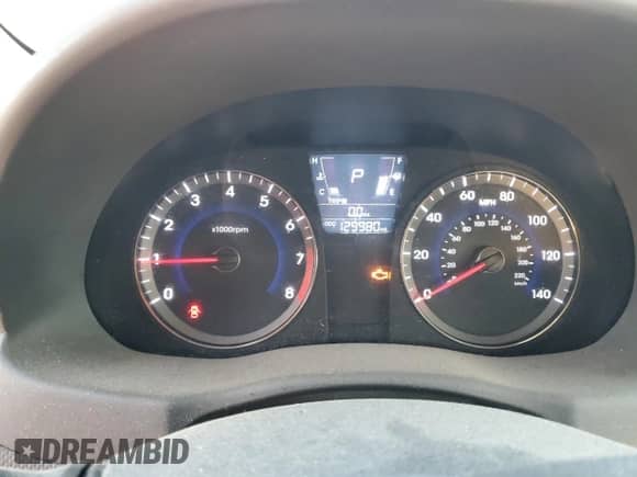 2012 Hyundai Accent GLS z VIN KMHCT4AE2CU112121, wystawiony jako Copart lot #80331865 z przebiegiem 129 980 mil mil oraz Szkoda całkowita • Salvage title. Historia ofert i sprzedaży dostępna na DreamBid. Obrazek 9.