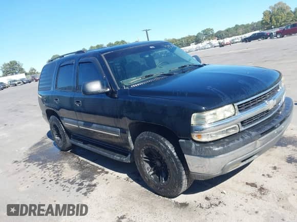 2003 Chevrolet Tahoe LT with VIN 1GNEC13Z03J273748, listed as a IAAI auction lot 43450465 with 386,168 mi miles and . Bid and sale history available at DreamBid. Image 1.