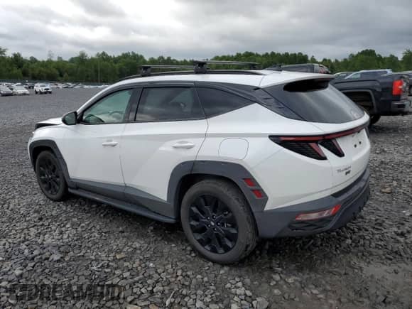 2024 Hyundai Tucson XRT with VIN KM8JFCDE9RU313656, listed as a Copart auction lot 65088925 with 25,918 mi miles and Salvage title. Bid and sale history available at DreamBid. Image 2.