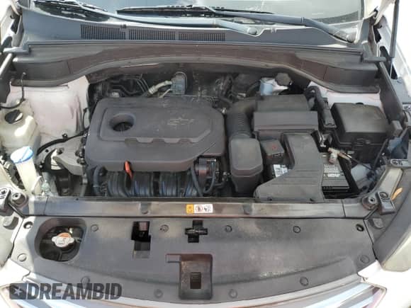 2018 Hyundai Santa Fe 2.4L z VIN 5XYZTDLB0JG564777, wystawiony jako Copart lot #82300615 z przebiegiem 137 081 mil mil oraz Szkoda całkowita • Salvage title. Historia ofert i sprzedaży dostępna na DreamBid. Obrazek 12.