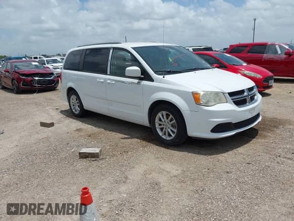 2014 Dodge Grand Caravan SXT 30th Anniversary with VIN 2C4RDGCG3ER127996, listed as a IAAI auction lot 42743916 with 15,988 mi miles and . Bid and sale history available at DreamBid. Image 1.
